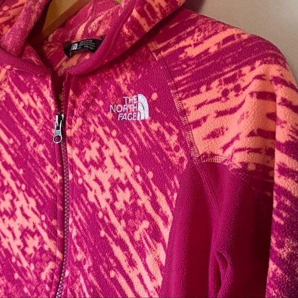 THE NORTH FACE Fleece Jacket Tie Dye Full Zip Hoodie - Picture 6 of 9